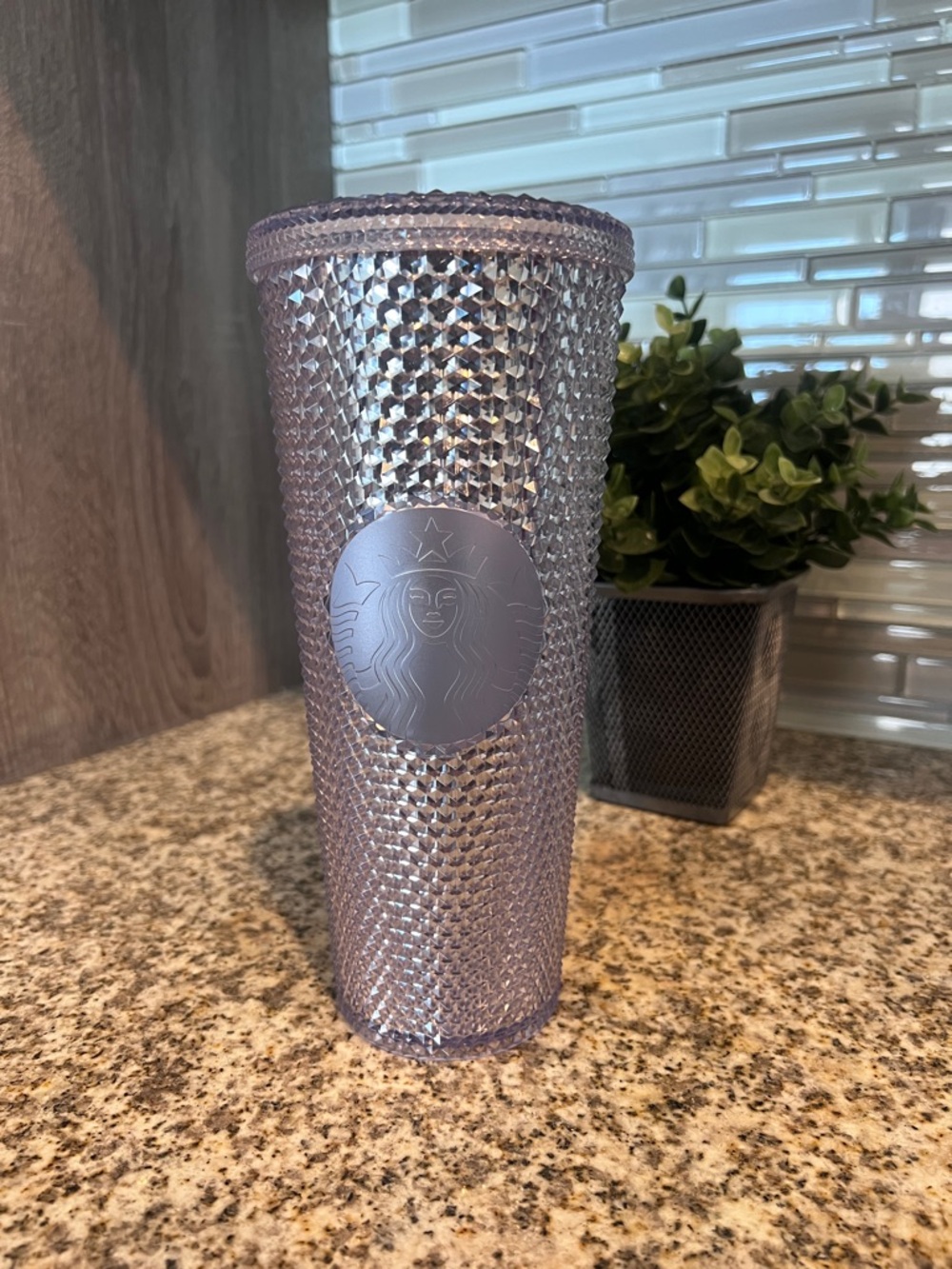 Starbucks Diamond Studded Tumbler - Textured Reusable Cup